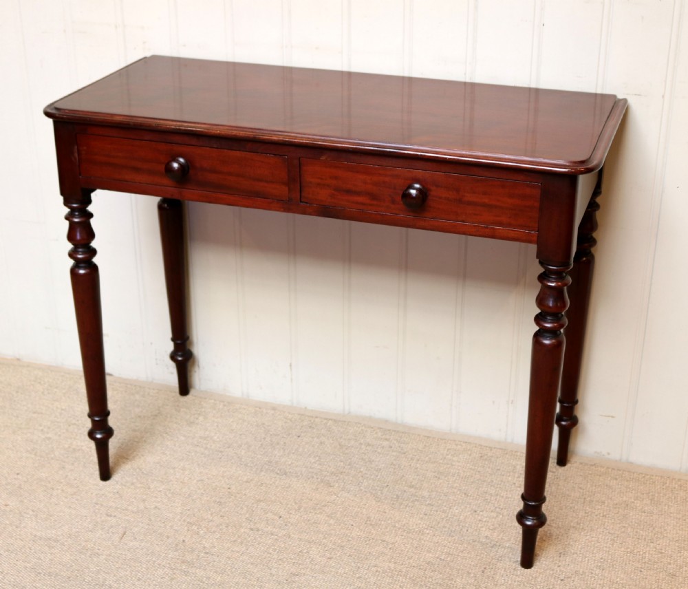Victorian Mahogany Side Table  View III