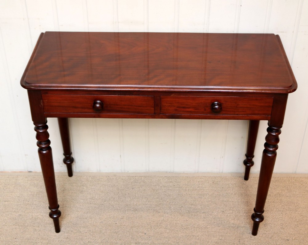 Victorian Mahogany Side Table  View IV