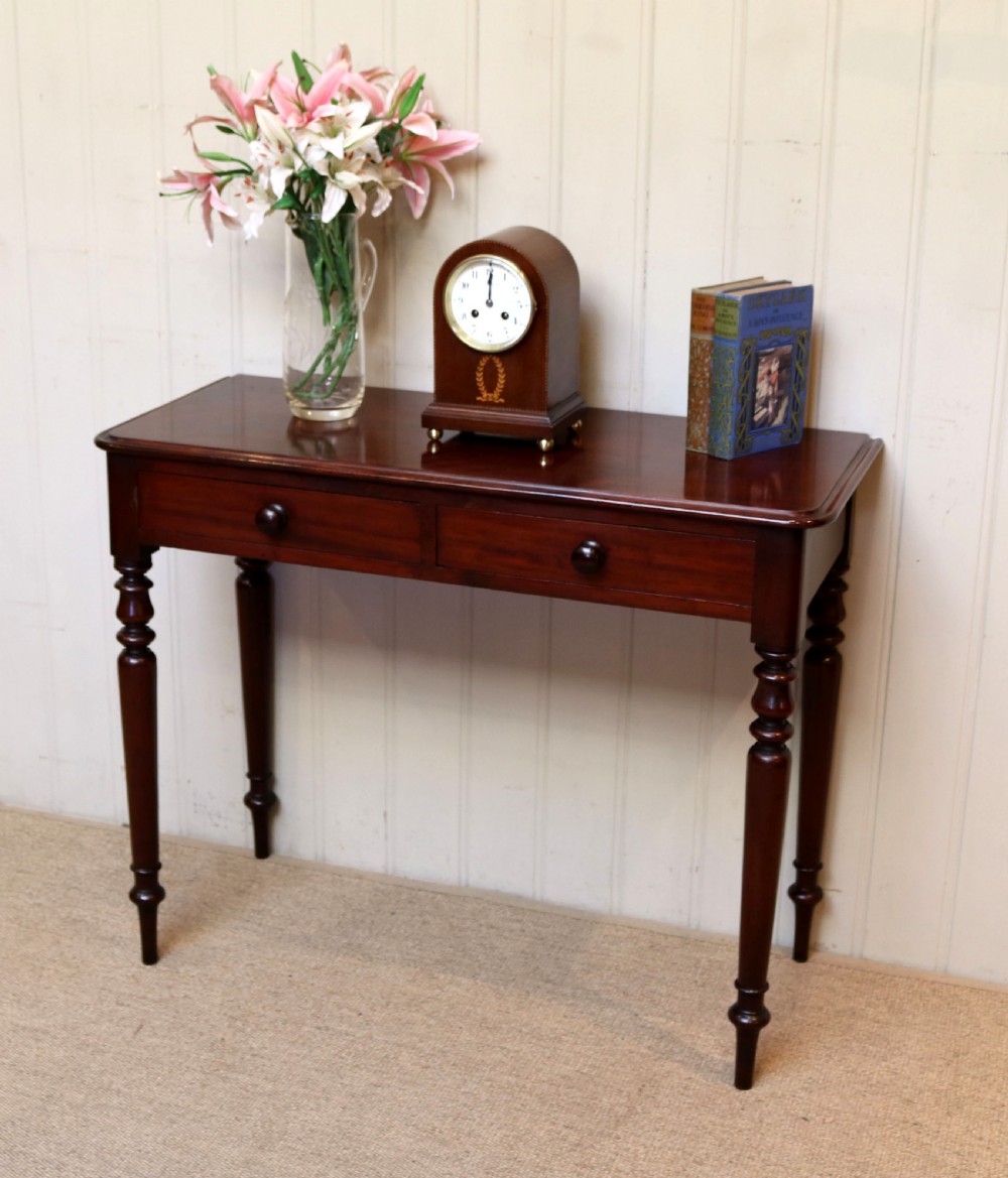 Victorian Mahogany Side Table  View V