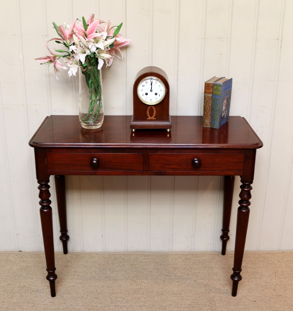 Victorian Mahogany Side Table  View VI