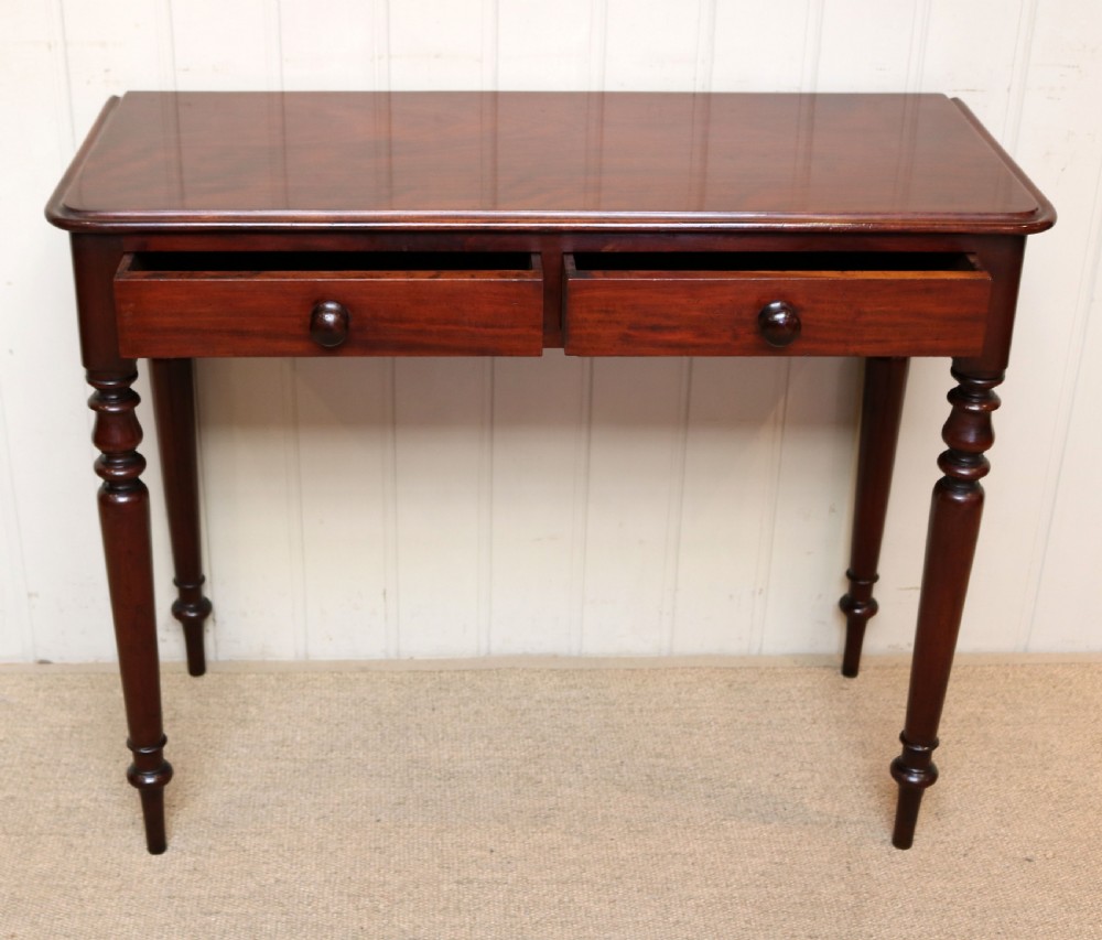 Victorian Mahogany Side Table  View VII