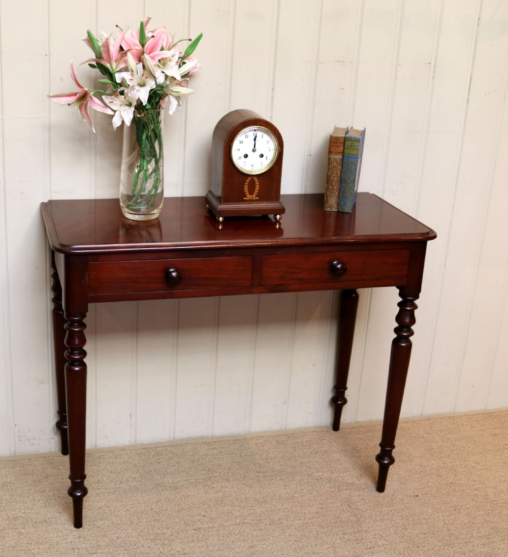 Victorian Mahogany Side Table  View VIII