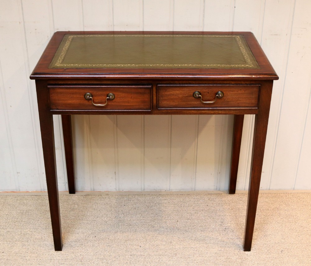 Small Proportioned Mahogany Writing Desk 