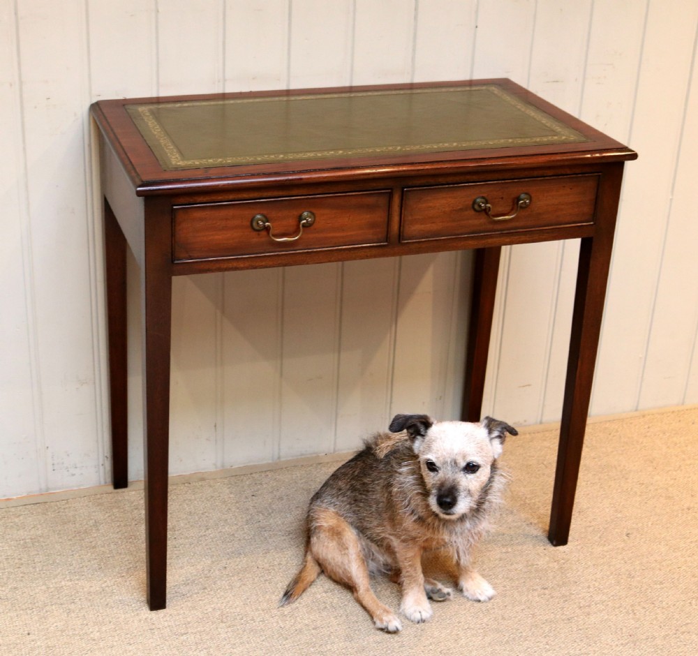 Small Proportioned Mahogany Writing Desk  View VI