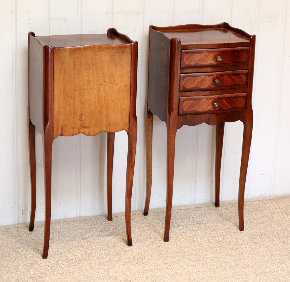 Pair Of French Rosewood Bedside Cabinets View IV