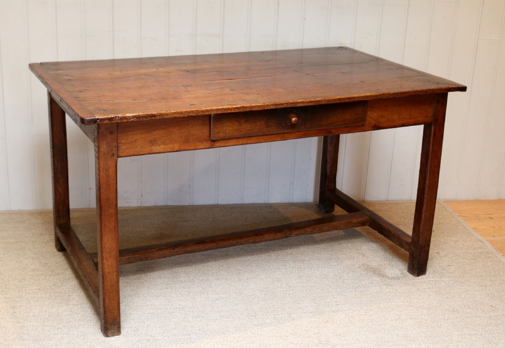 Early 19th Century French Oak Table  View V