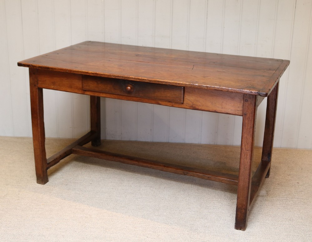 Early 19th Century French Oak Table  View VI