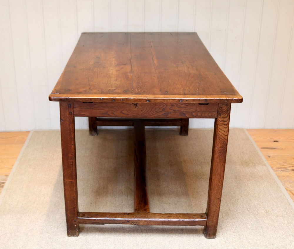 Early 19th Century French Oak Table  View VII