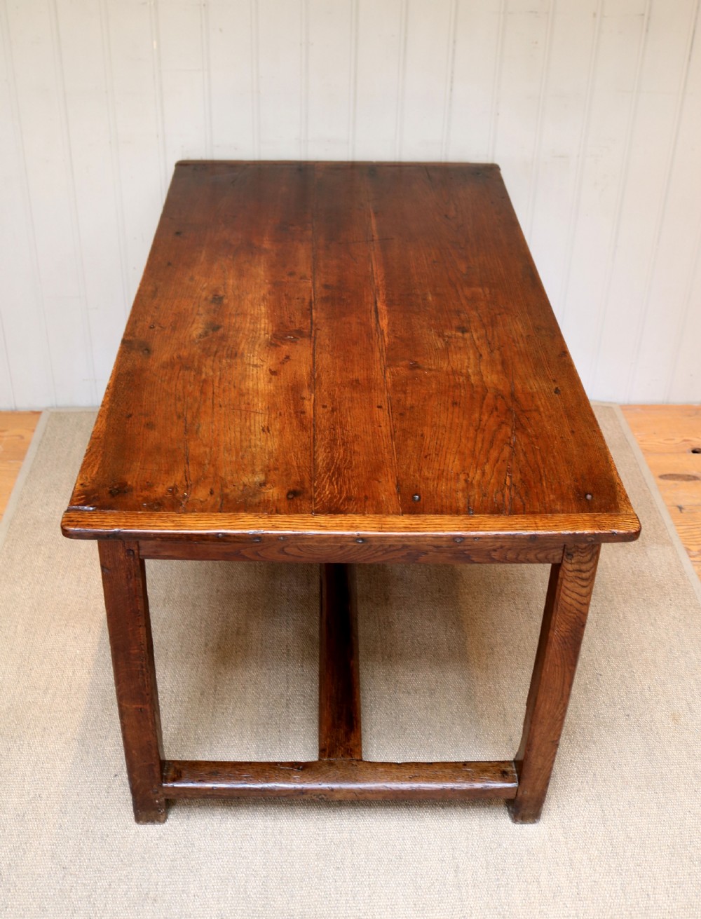 Early 19th Century French Oak Table  View VIII