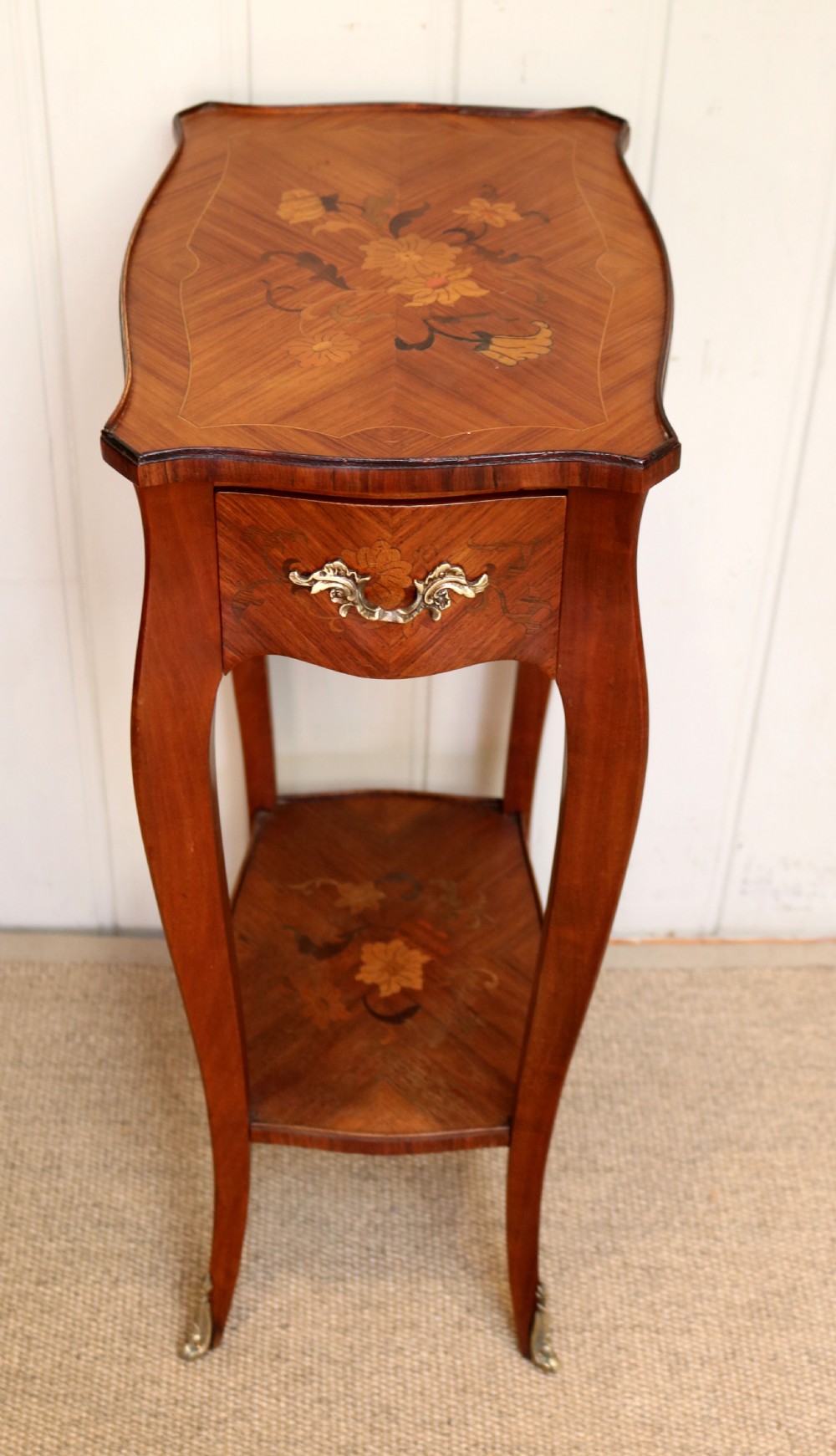 French Tulipwood And Inlay Occasional Table