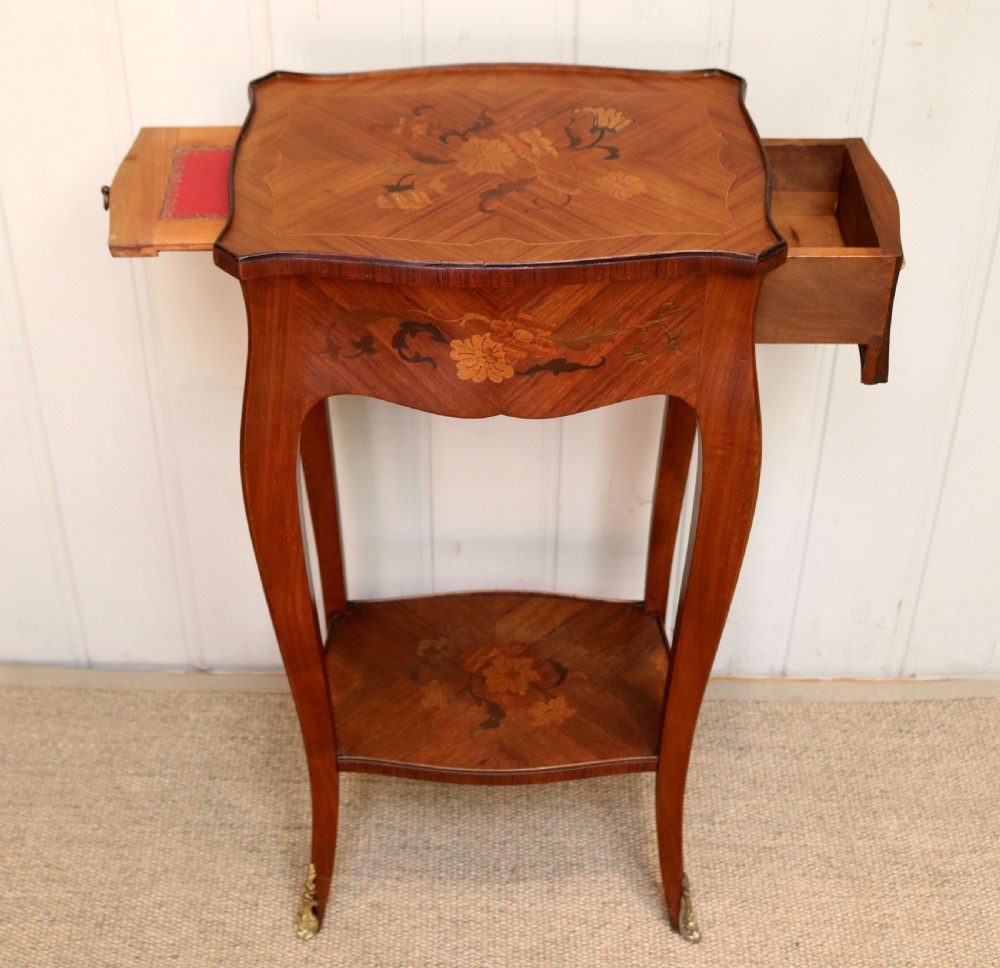 French Tulipwood And Inlay Occasional Table View III