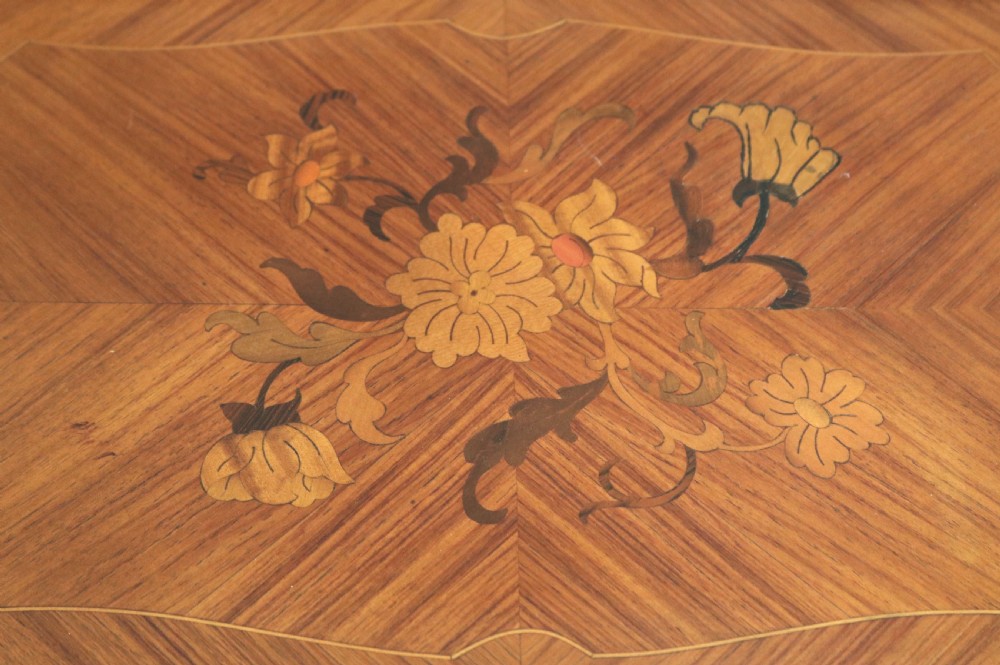 French Tulipwood And Inlay Occasional Table View IV