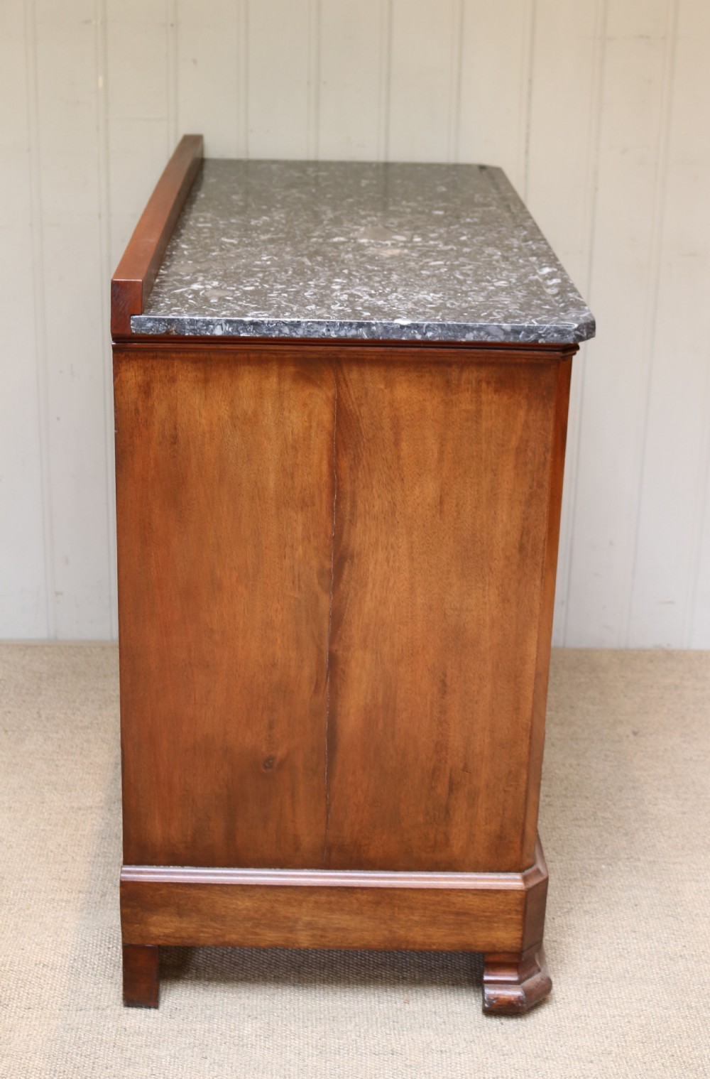 Late 19th Century Mahogany Granite Top Chest Of Drawers View VI