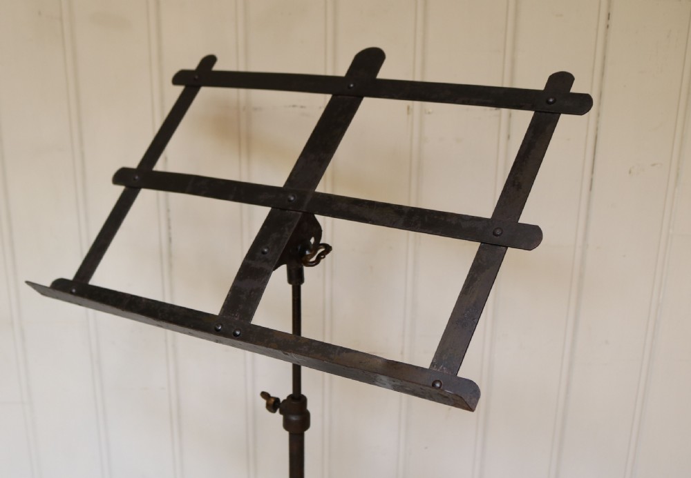 Mid Victorian Cast Iron Music Stand  View III
