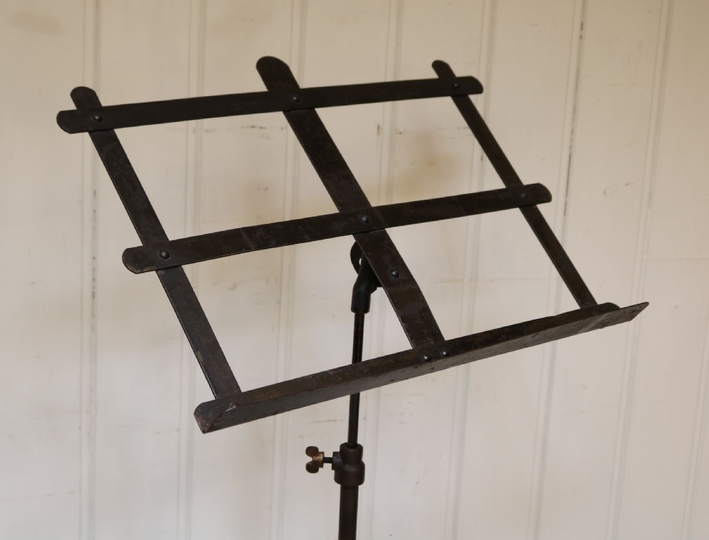 Mid Victorian Cast Iron Music Stand  View VII