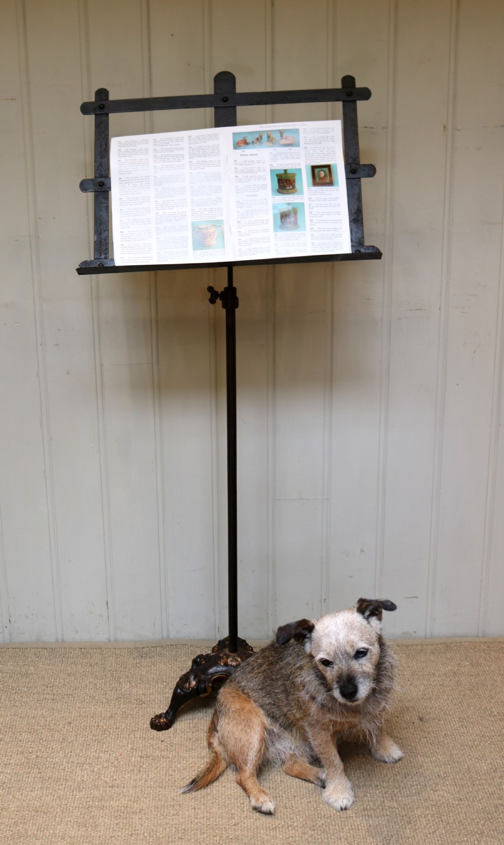 Mid Victorian Cast Iron Music Stand  View VIII