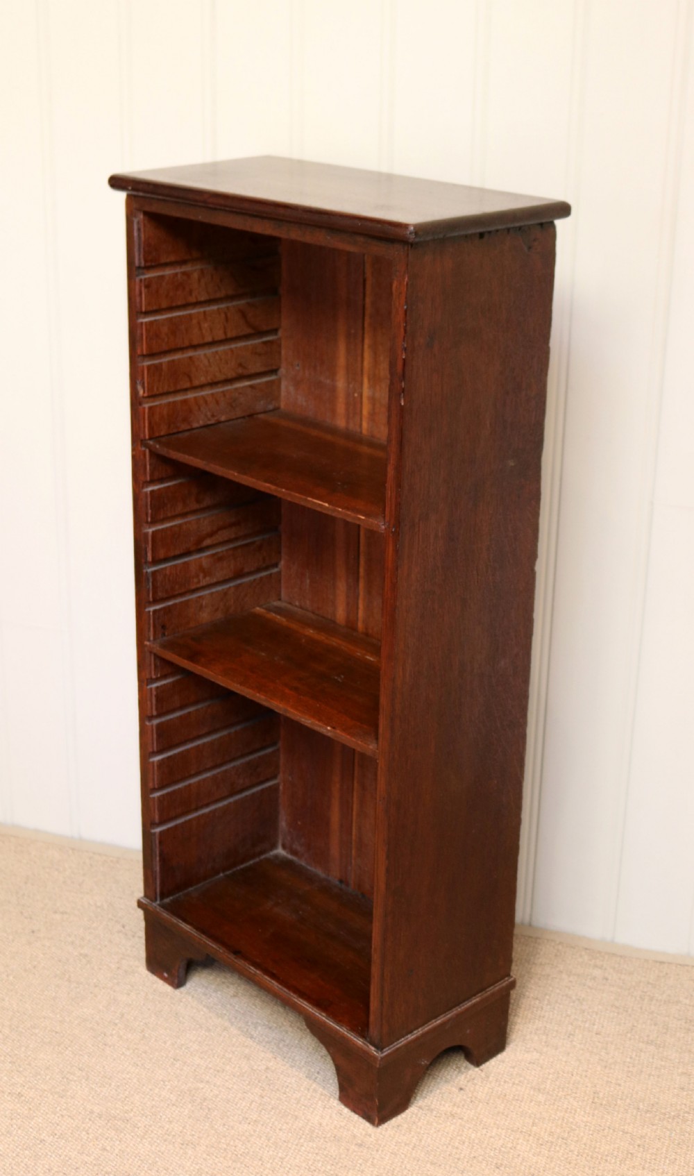 Late 19th Century Rustic Oak Bookcase View II