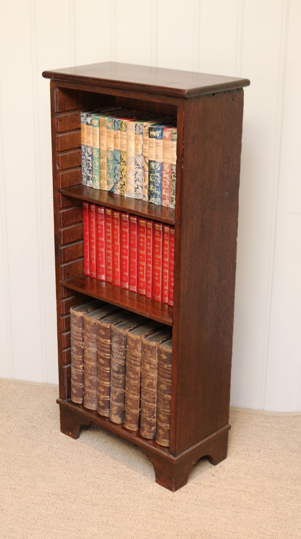 Late 19th Century Rustic Oak Bookcase View III