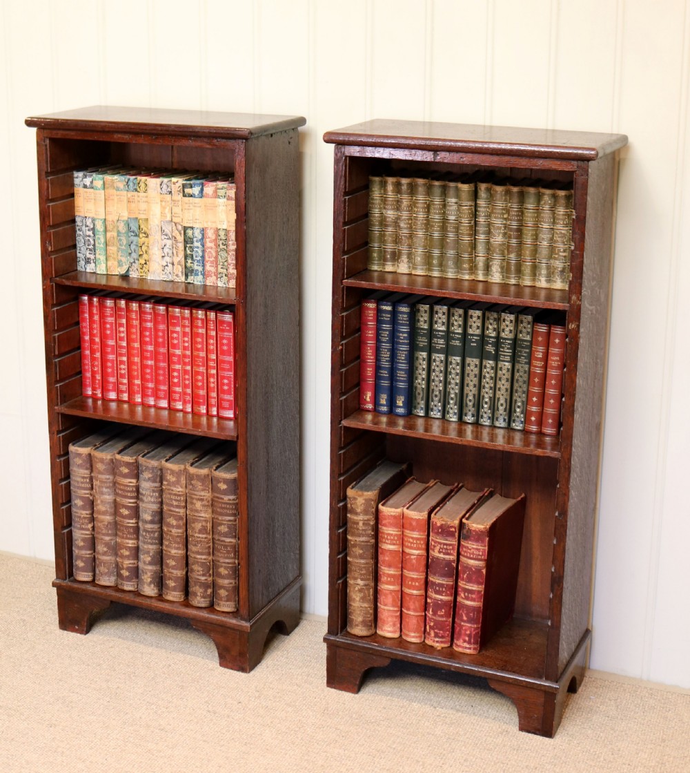Late 19th Century Rustic Oak Bookcase View IX