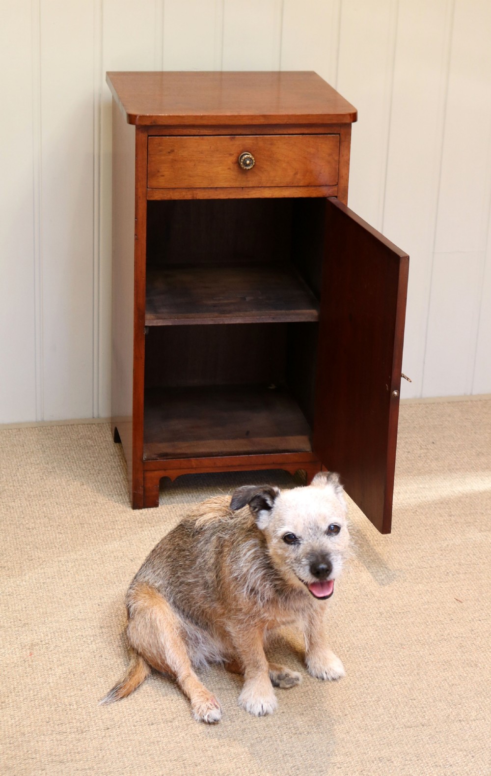 Walnut Bedside Cabinet View V