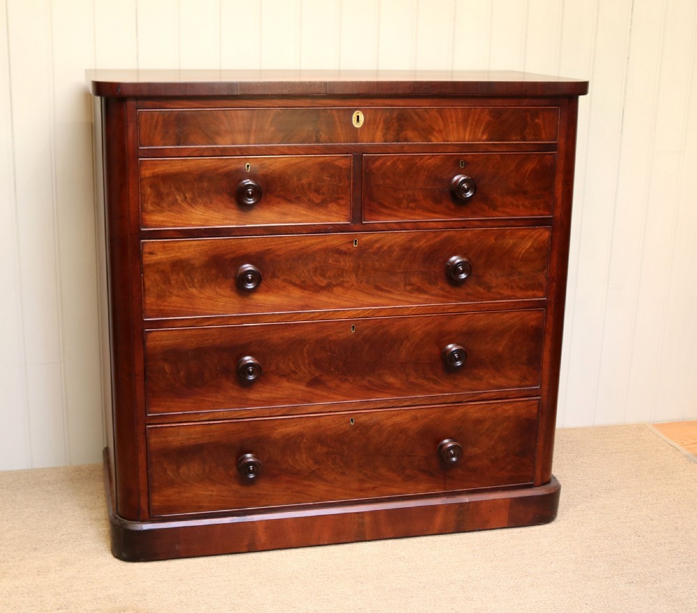 Large Mahogany Chest Of Drawers View IV