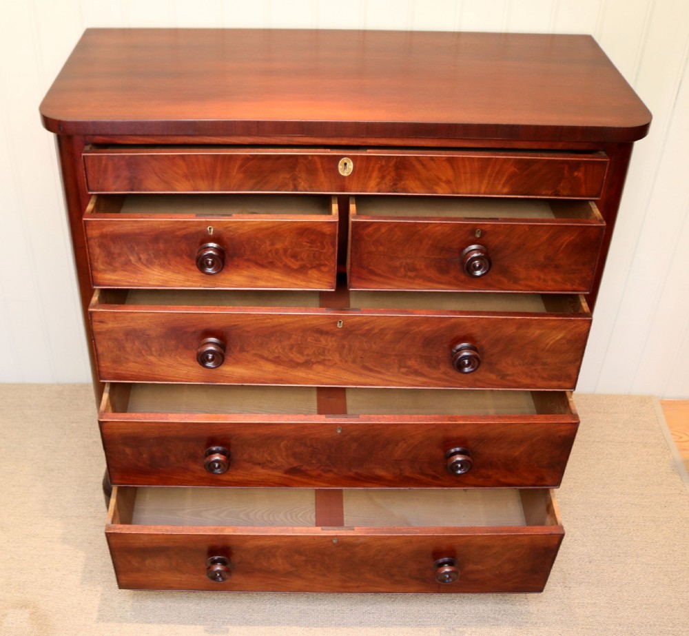 Large Mahogany Chest Of Drawers View VII