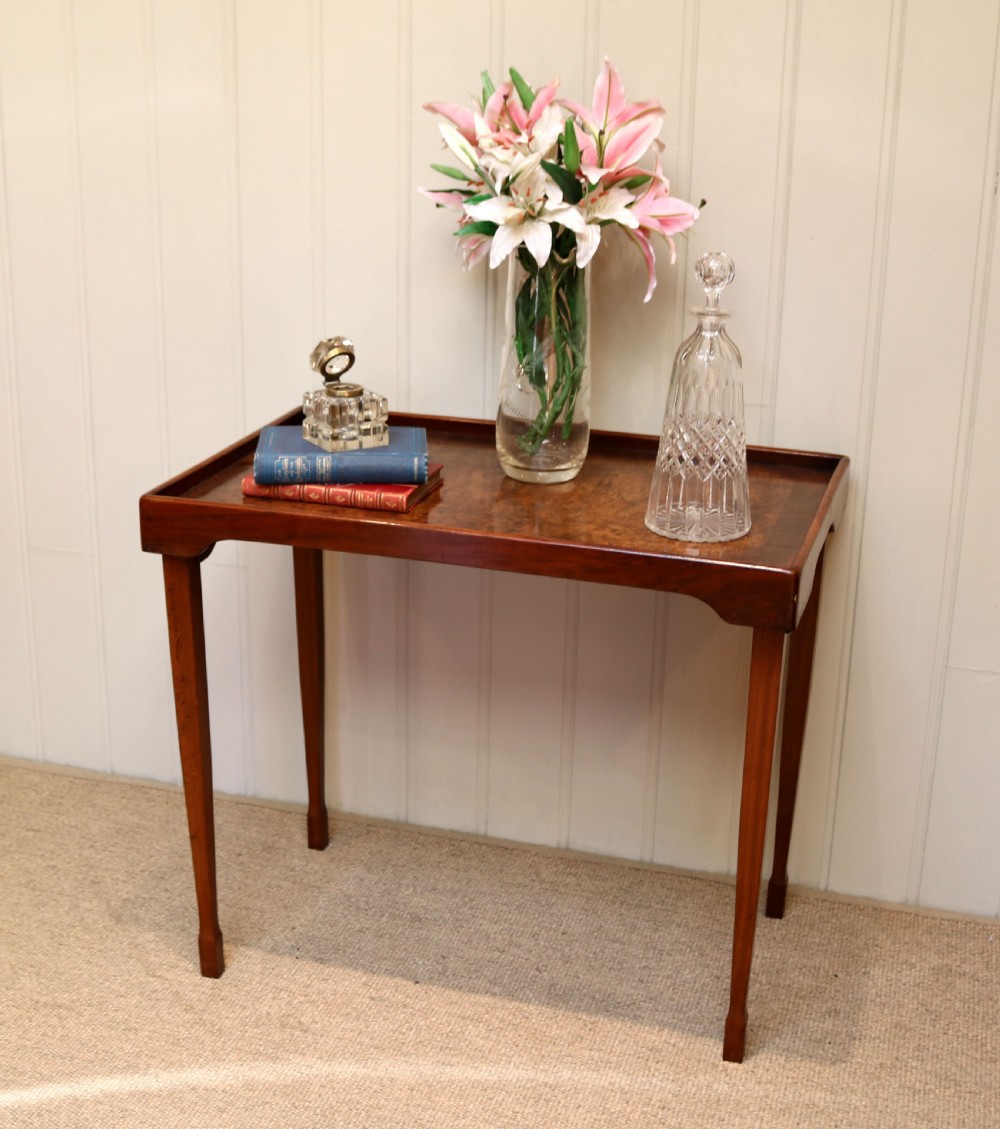 Walnut Tray Table  View VII