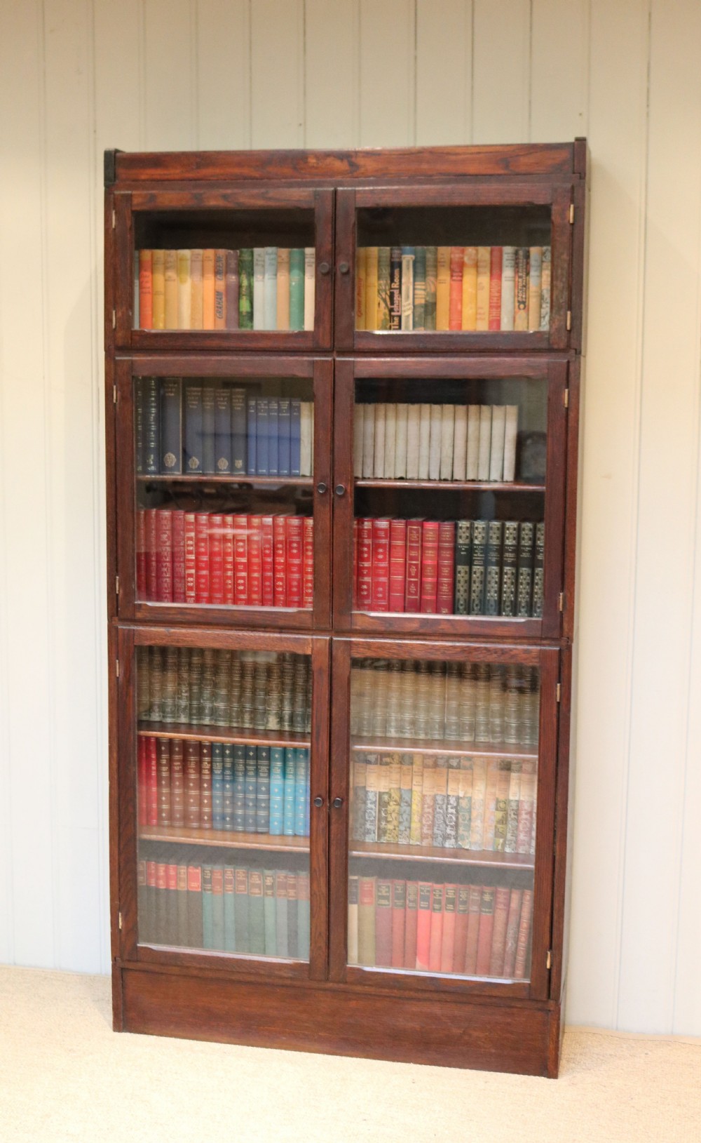 Rustic Oak Stacking Bookcase View III