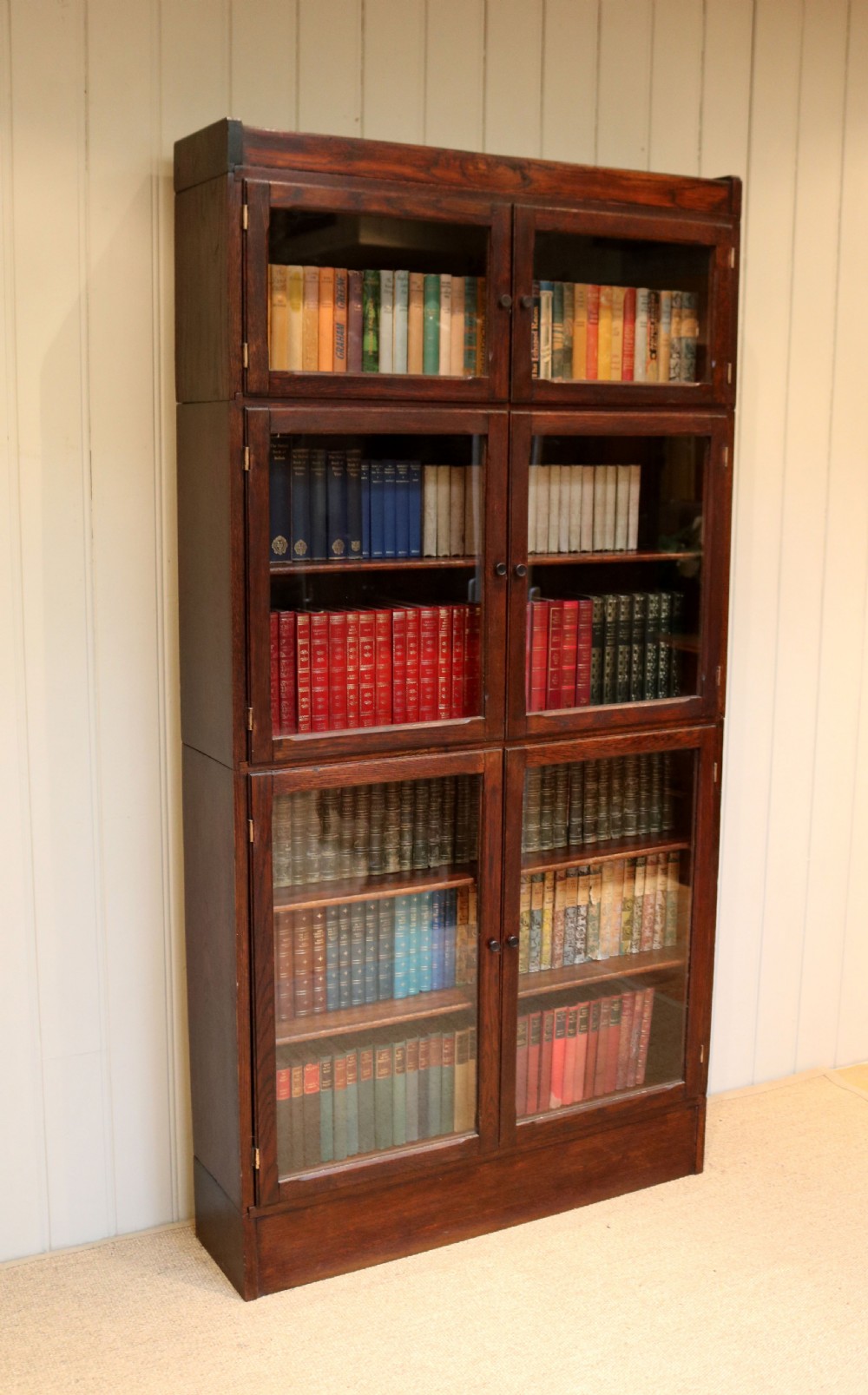 Rustic Oak Stacking Bookcase View IX