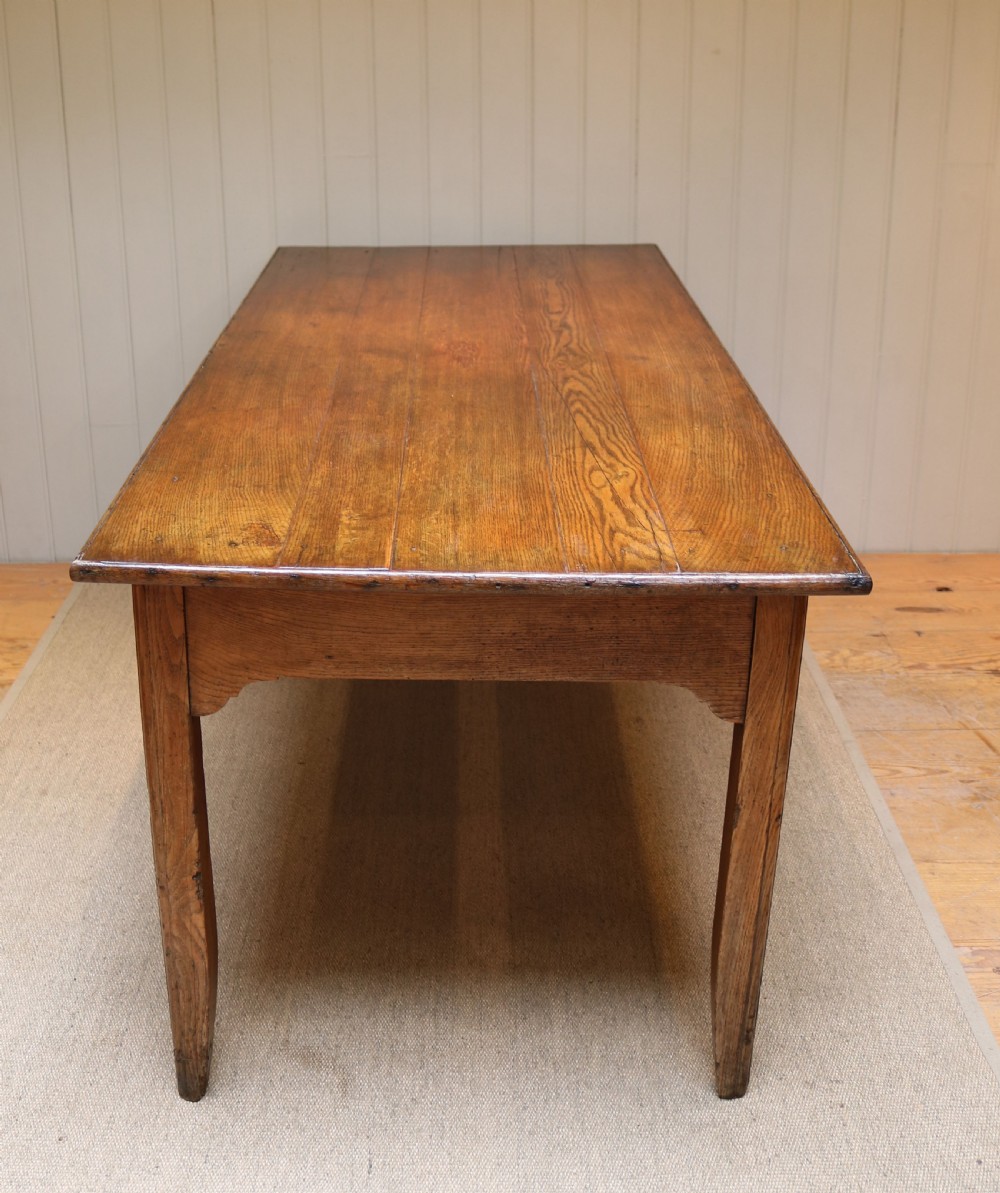 French Oak Farmhouse Table View II