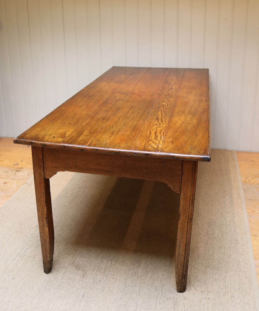 French Oak Farmhouse Table View IX
