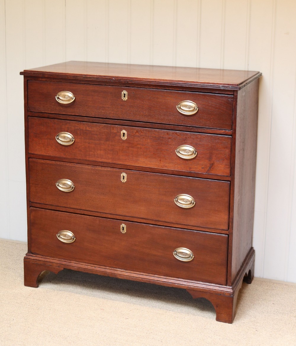 Early Victorian Oak Chest Of Drawers  View II