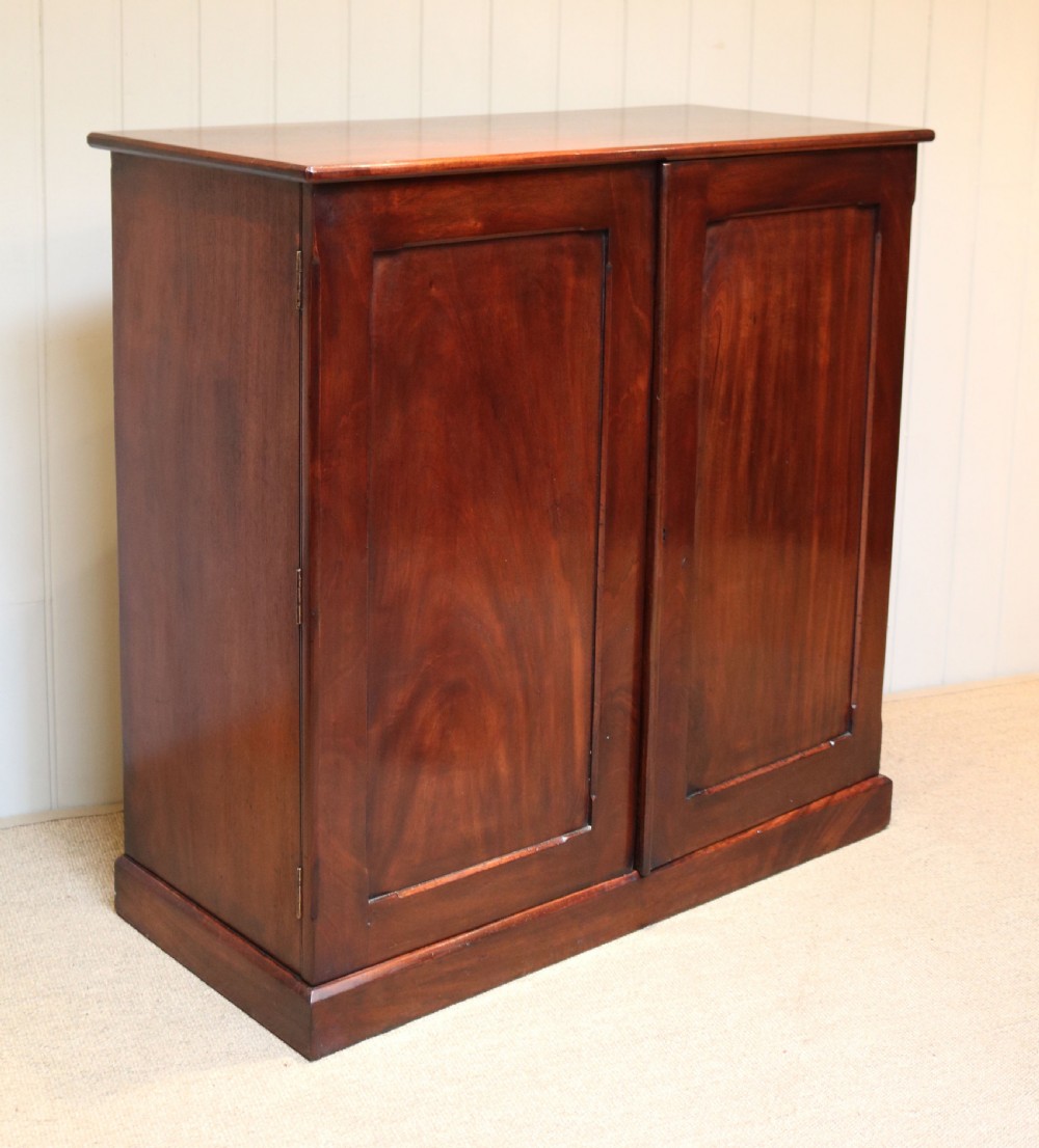 Late Victorian Mahogany Side Cabinet View IV