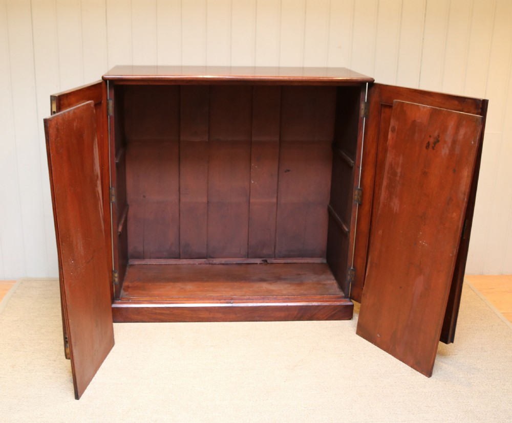 Late Victorian Mahogany Side Cabinet View VII