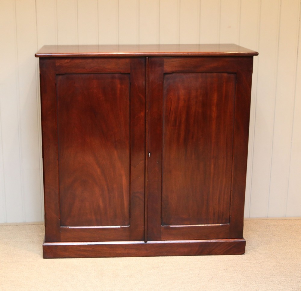 Late Victorian Mahogany Side Cabinet View VIII