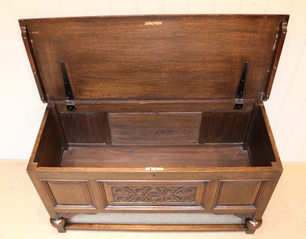 Carved Oak Coffer View VII
