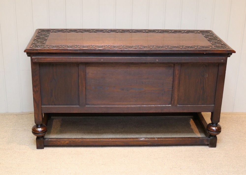 Carved Oak Coffer View VIII