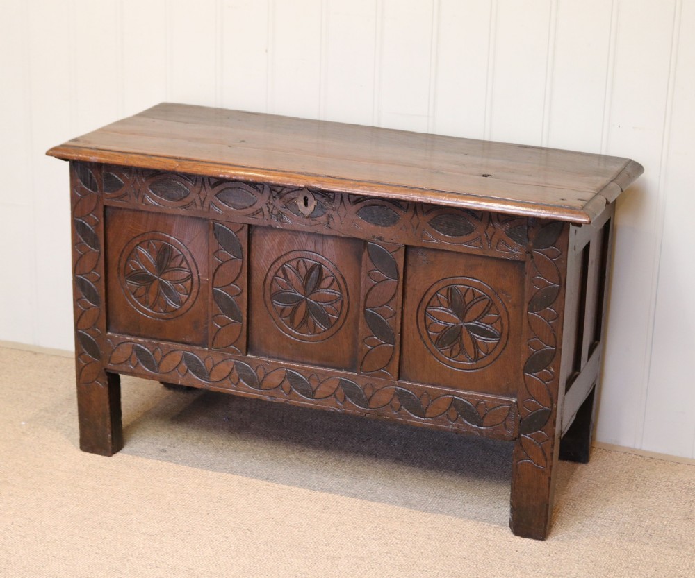 Late 17th Century Oak Coffer View III