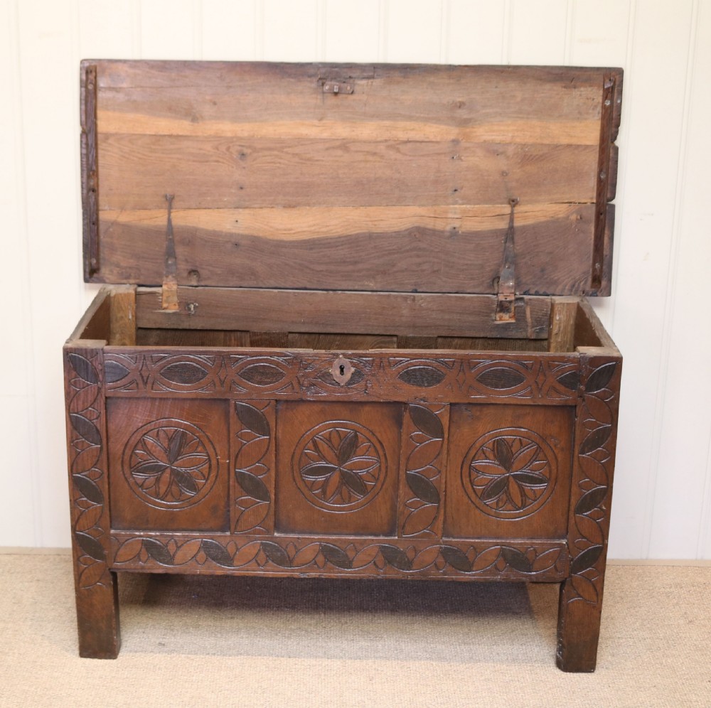 Late 17th Century Oak Coffer View VII