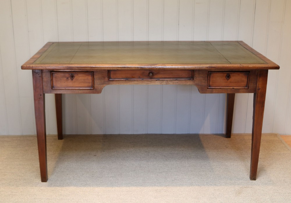 Large Rustic Poplar Writing Table