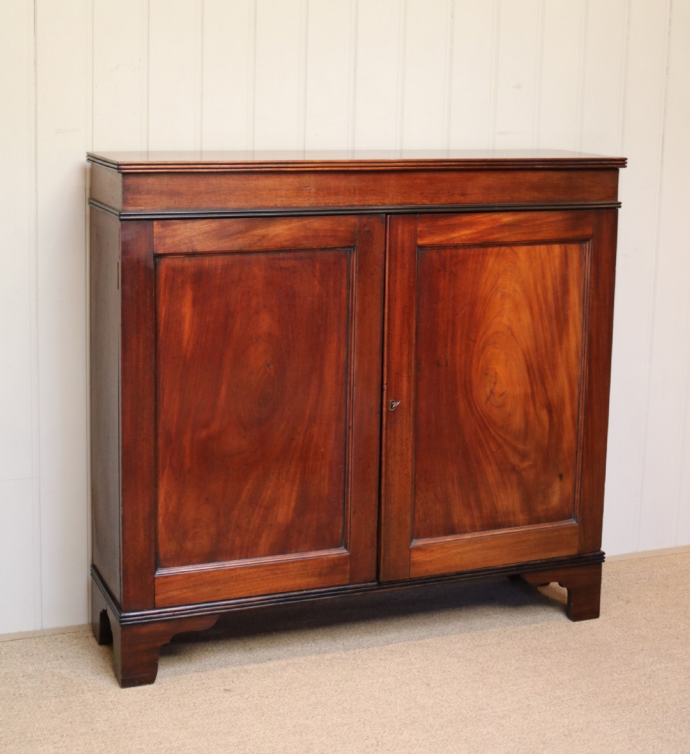 Georgian Mahogany Two Door Sideboard View II