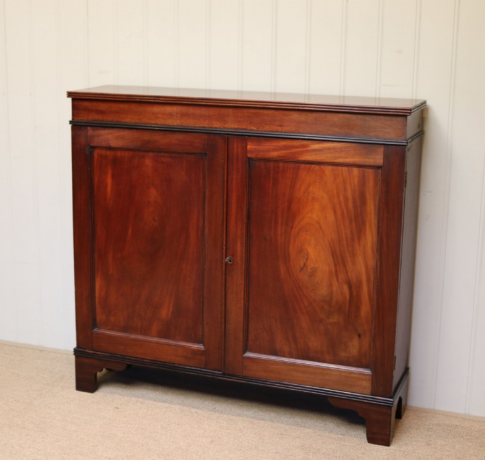 Georgian Mahogany Two Door Sideboard View III