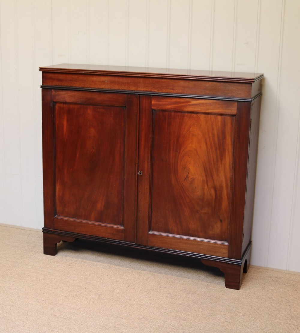 Georgian Mahogany Two Door Sideboard View IV