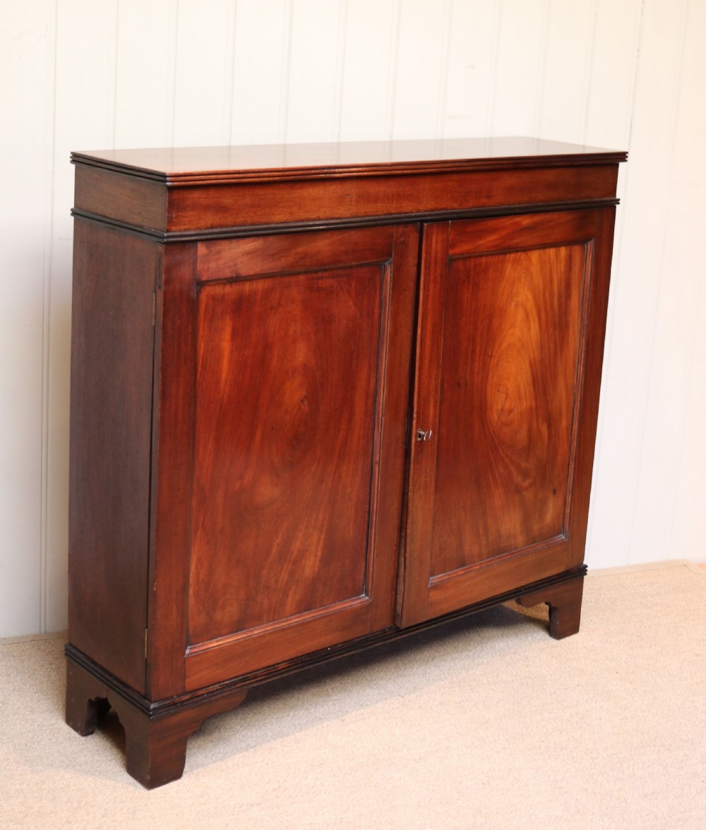 Georgian Mahogany Two Door Sideboard View VII
