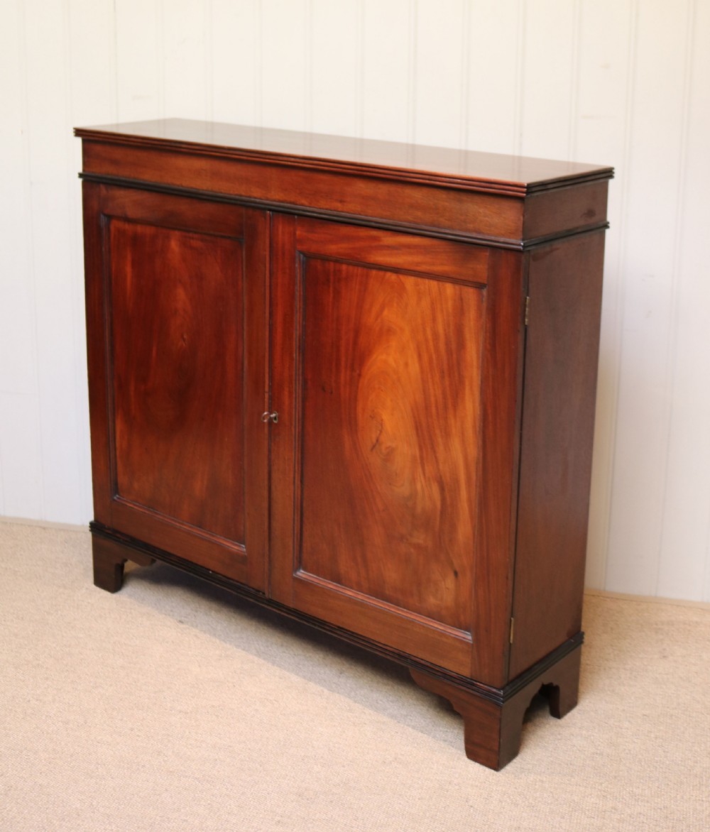 Georgian Mahogany Two Door Sideboard View VIII