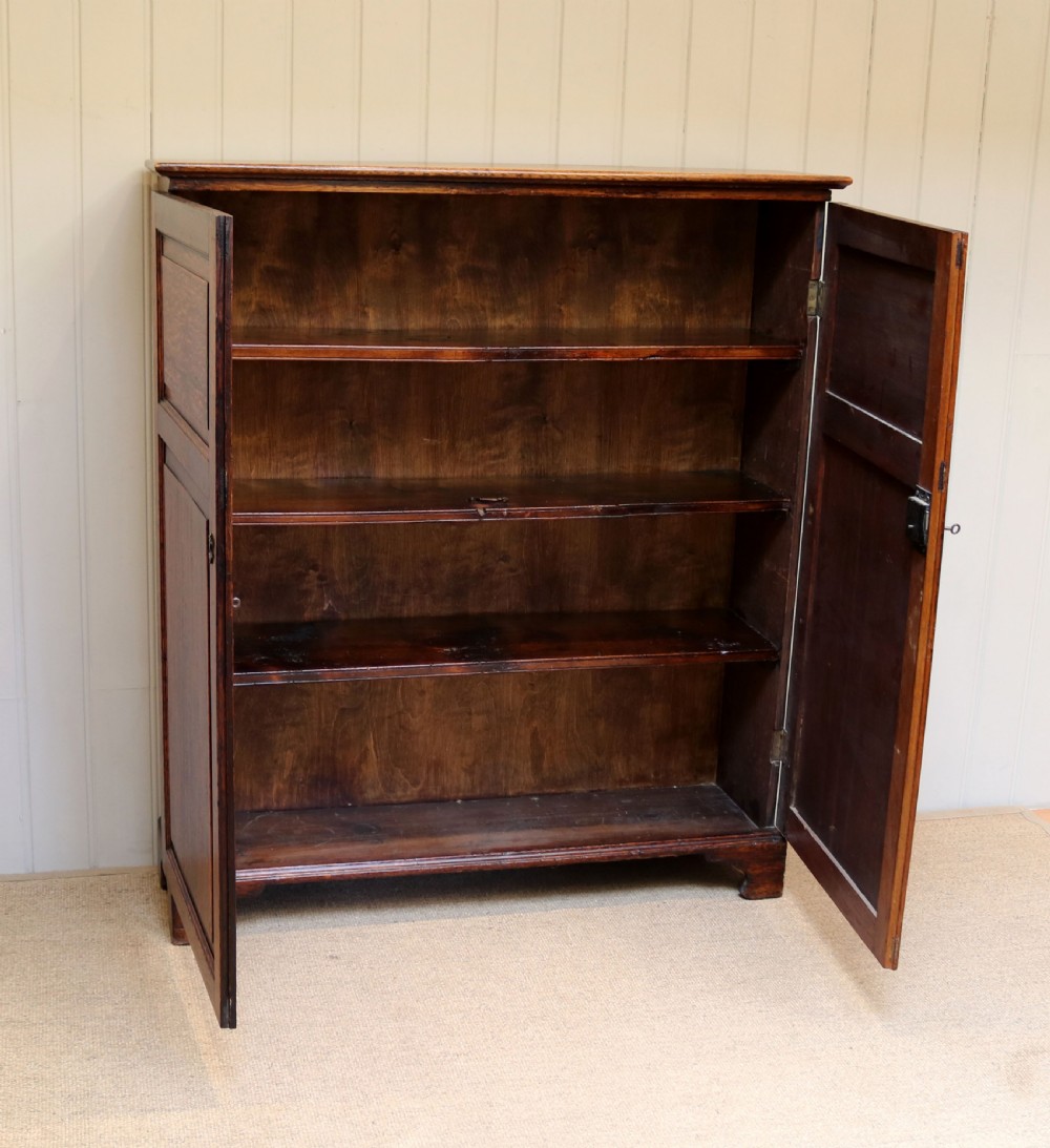 Oak Two Door Side Cabinet  View VI