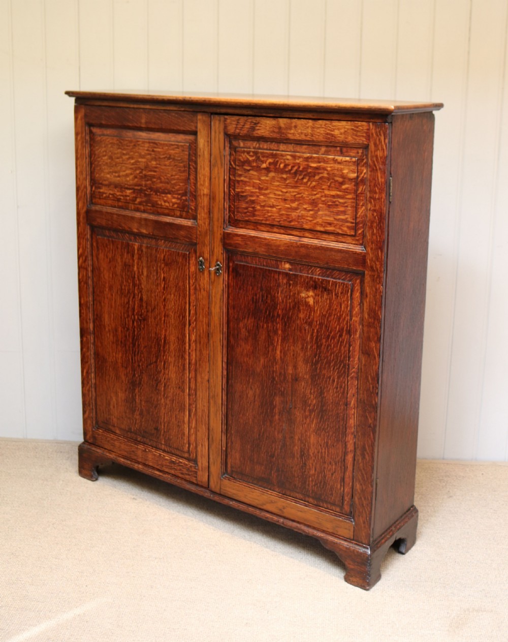 Oak Two Door Side Cabinet  View IX