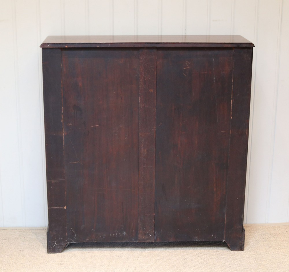 Mahogany Open Bookcase View VI