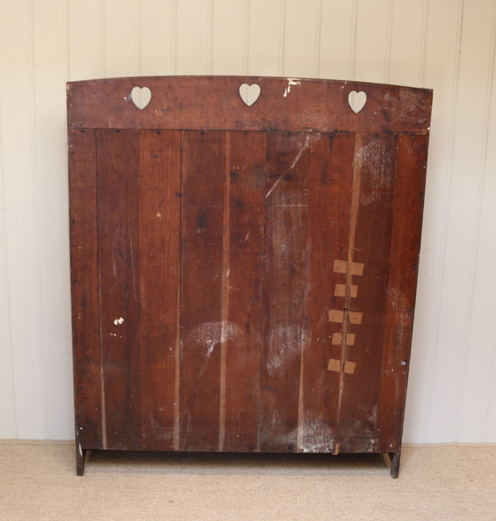 Arts And Crafts Oak Open Bookcase  View VII