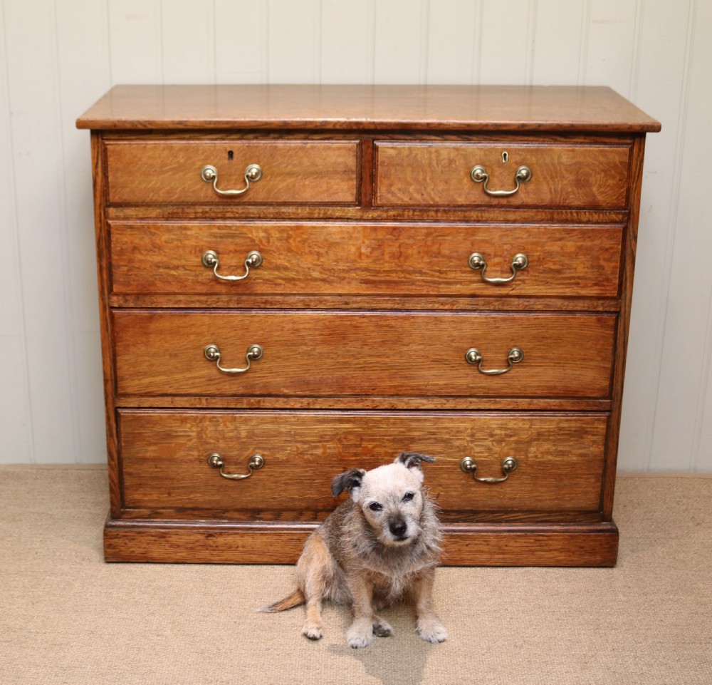 Solid Oak Chest Of Drawers View IV